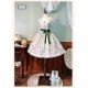 Alice Girl Iris Garden In Spring V Neck JSK(7th Pre-Order/2 Colours/Full Payment Without Shipping)